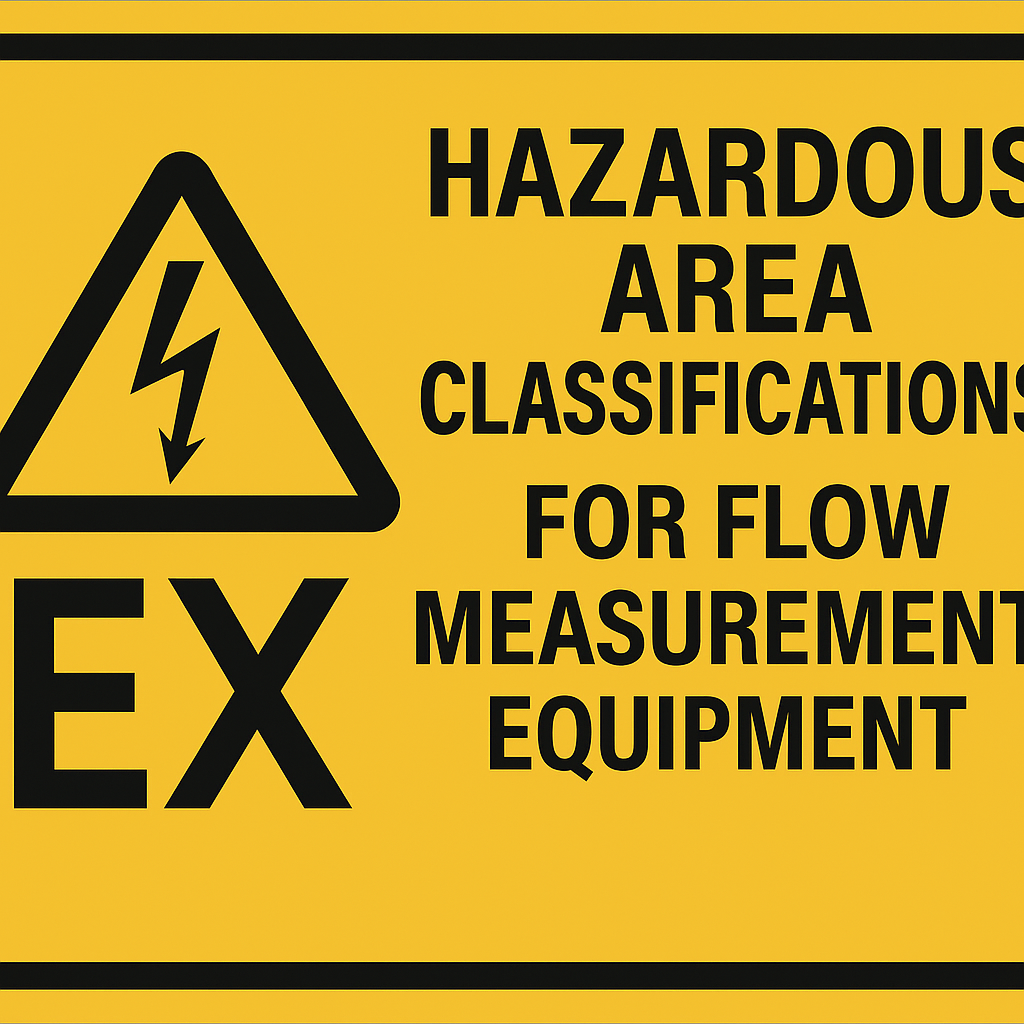 Hazardous Area Classifications for Flow Measurement Equipment