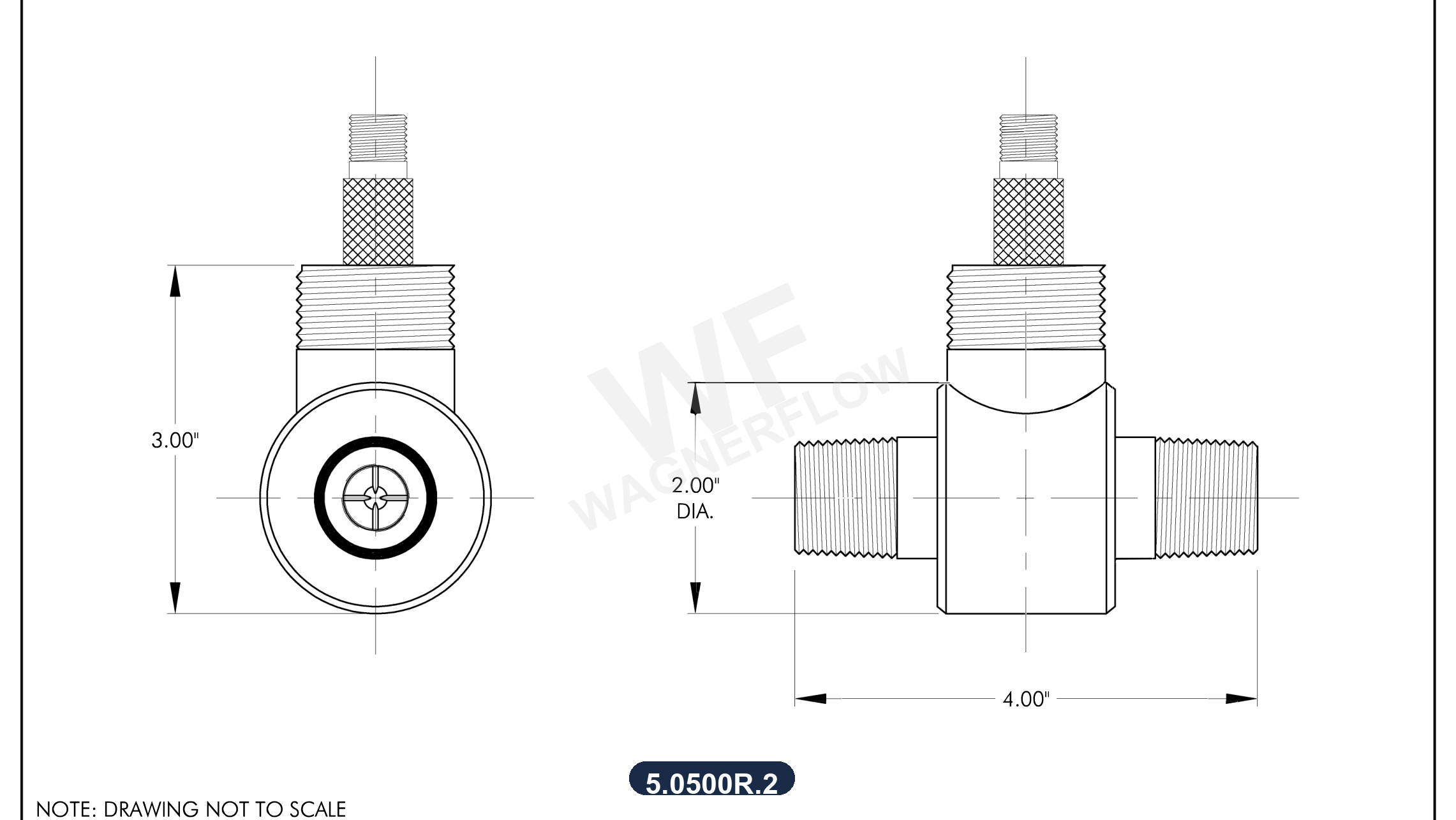 5-0500R-2 Technical Drawing