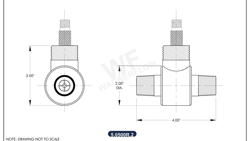 5-0500R-2 Technical Drawing