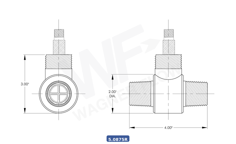 5-0875R - Wagner Flow Turbine Flow Meter