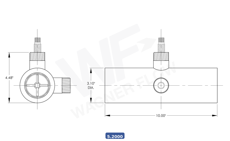 5-2000 - Wagner Flow Turbine Flow Meter