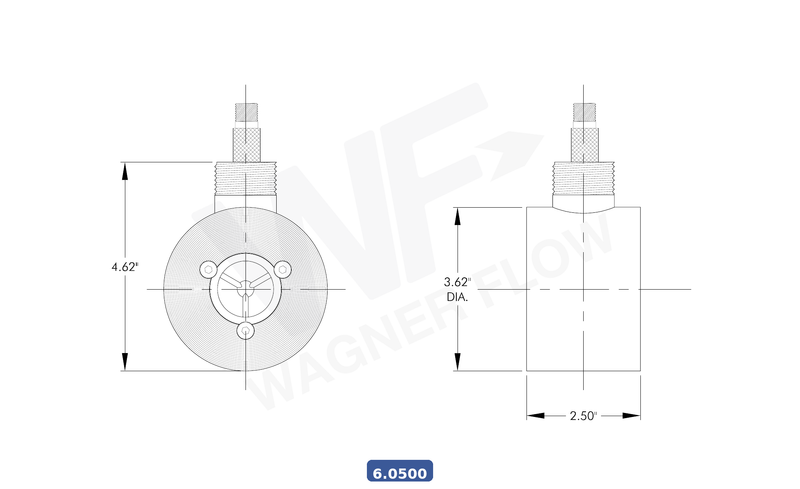 6-0500 - Wagner Flow Turbine Flow Meter