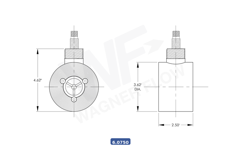 6-0750 - Wagner Flow Turbine Flow Meter