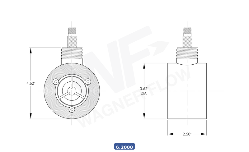 6-2000 - Wagner Flow Turbine Flow Meter