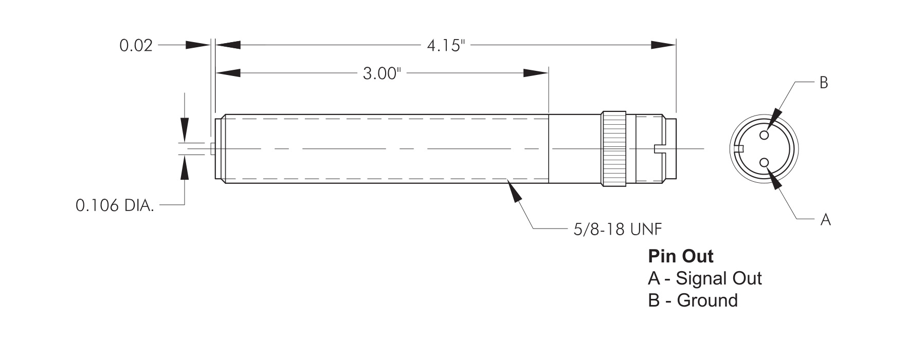 4-303-3 4-303-3 Technical Drawing with Dimensions