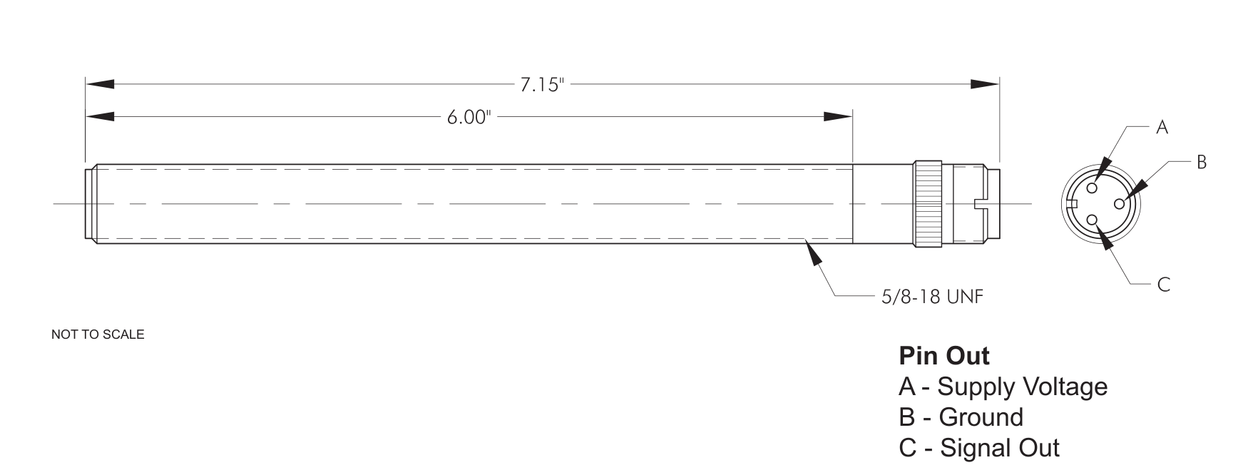 4-5033SE 4-5033SE Technical Drawing with Dimensions