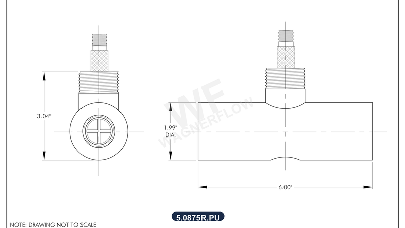 5-0875R-PU Technical Drawing