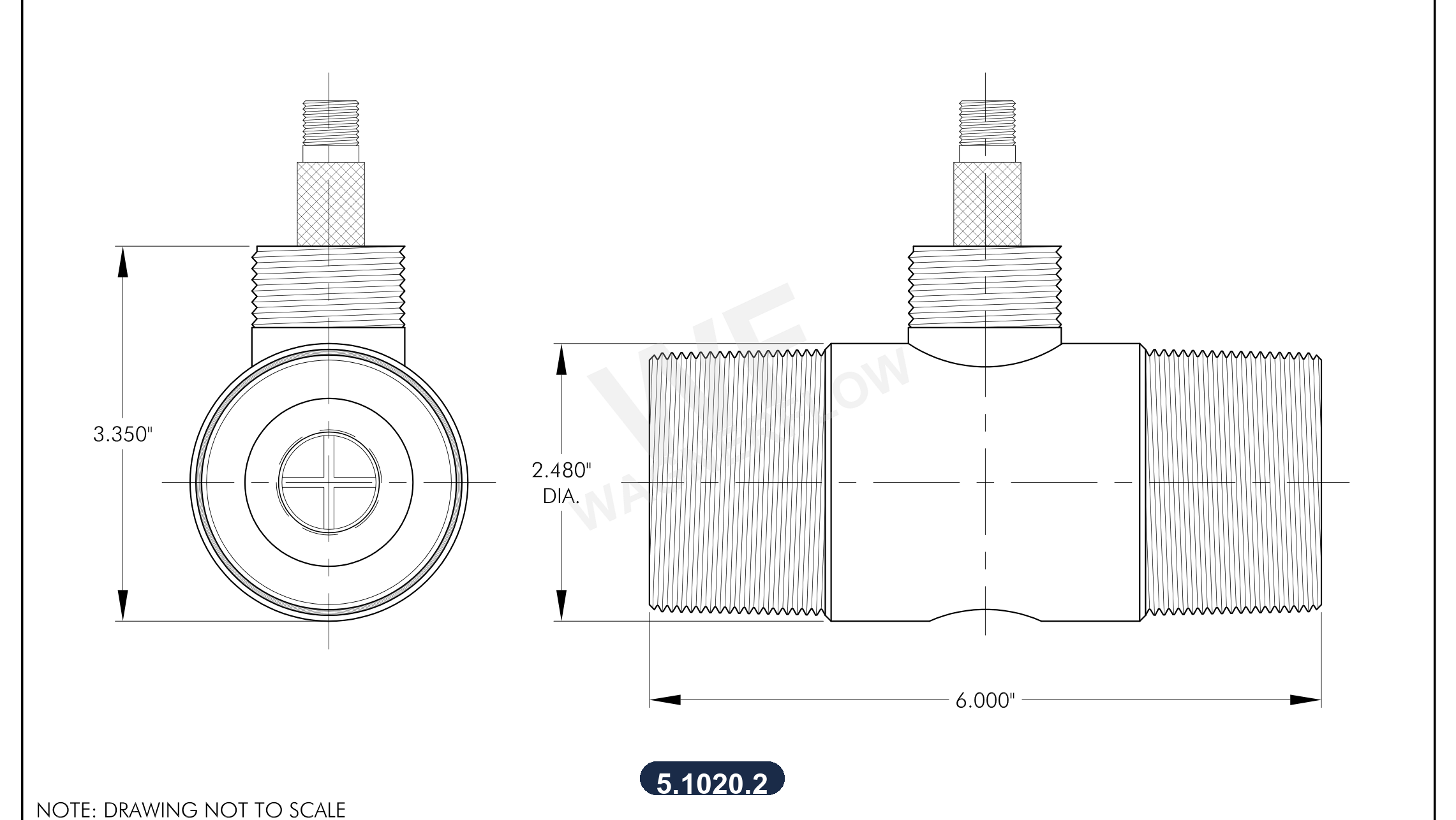 5-1020-2 Technical Drawing